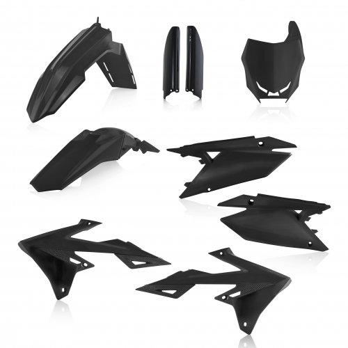 KIT PLÁSTICOS COMPLETO ACERBIS SUZUKI RM-Z 250 2019 - 2020 PRETO
